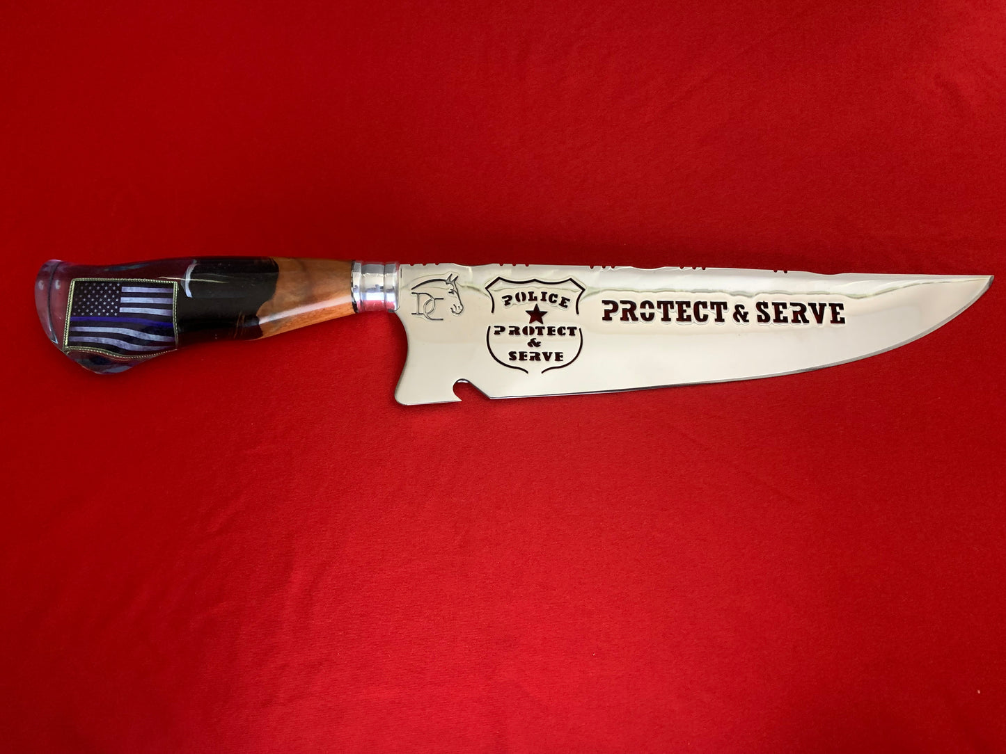 10 inch Police Protect and Serve