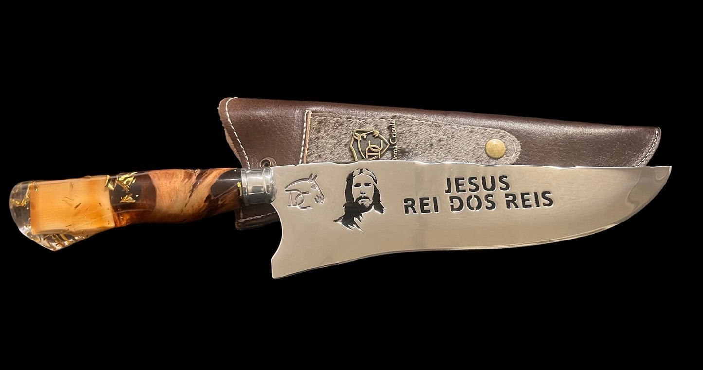 10 inch Jesus Rei Dos Reis knife
