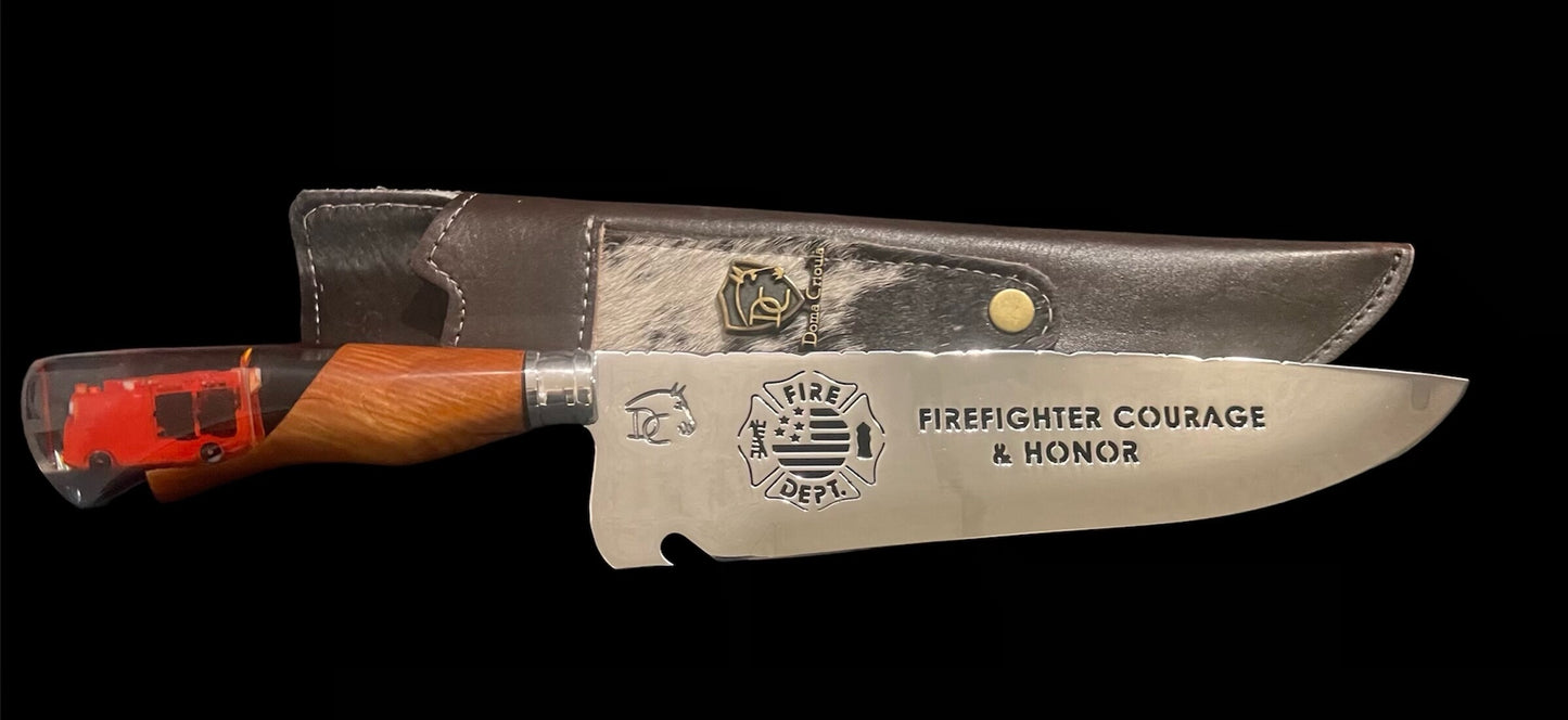 10 inch firefighter knife